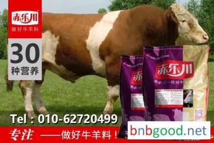 赤乐川N650 赤乐川肉牛专用饲料