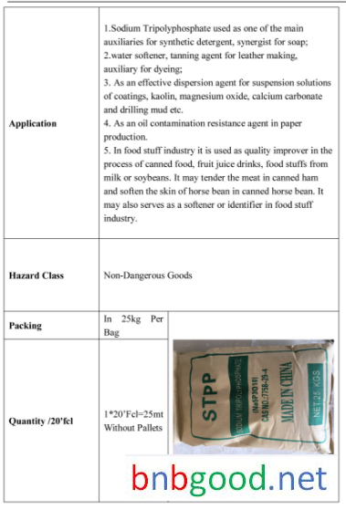 SODIUM TRIPOLYPHOSPHATE(ANHYDROUS)