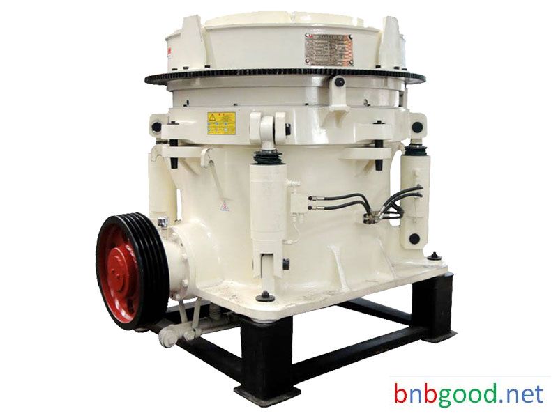 Hydraulic cone crusher for stone crushing