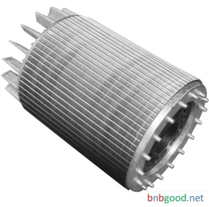 Stator and rotor stacks for electric motors