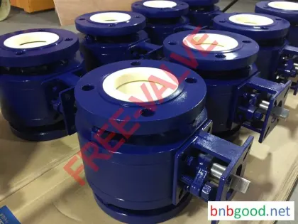 Регулируемый цирконий типа Flange Ceramiclined Flowing Line ball Valve