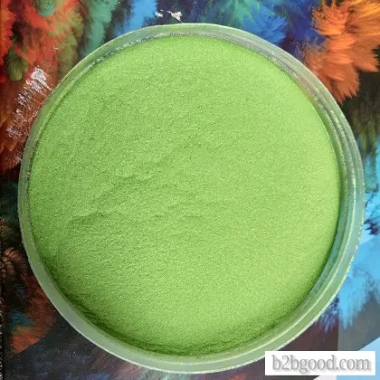 Природный пигмент класса "Мика" в промышленной зоне опускается зеленым