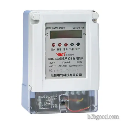 Three-phase electronic watt-hour meter (RS485 communication)
