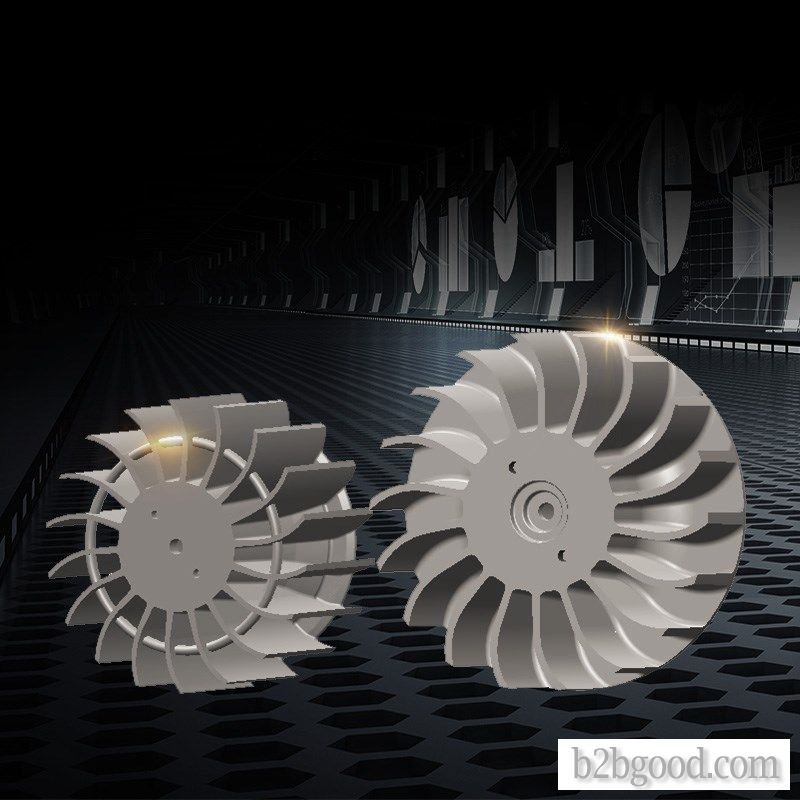 Liquid ring vacuum pump impeller