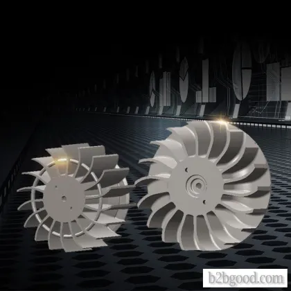 Liquid ring vacuum pump impeller