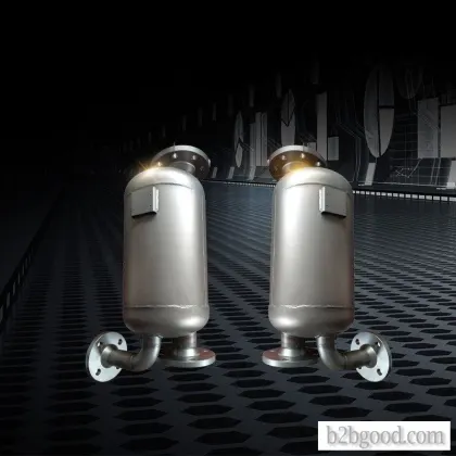 Top mounted vapor-liquid separator