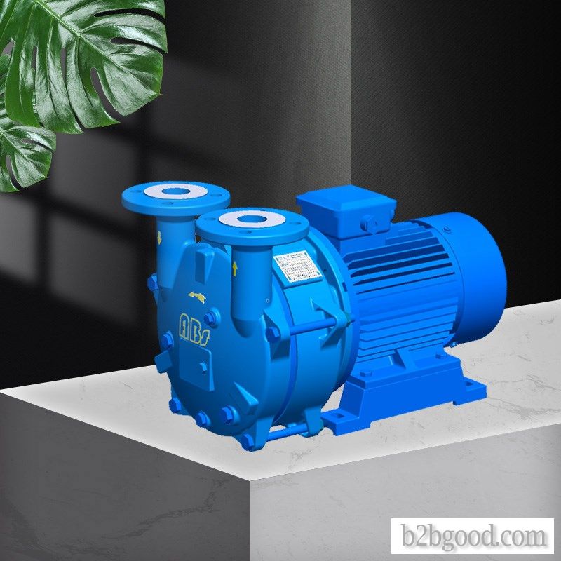 Single stage direct liquid ring vacuum pump