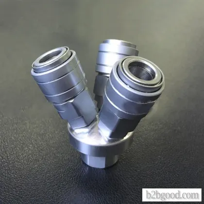 Pneumatic quick joint self-locking one-hand SMY