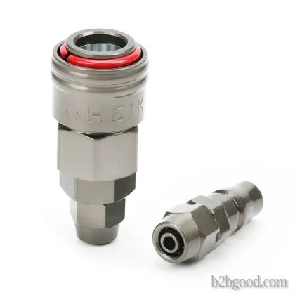 Pneumatic quick couplings self-locking one-hand type 30 series