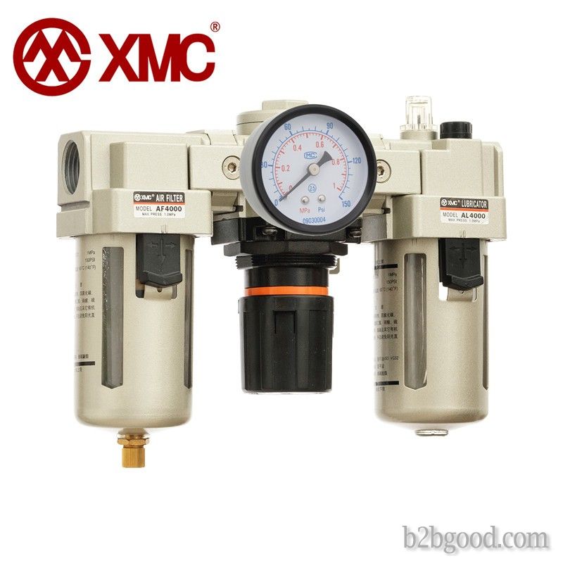 XMC AC4000-04 Модульная комбинация пневматических устройств для обработки воздуха FRL G3/8 " для сжатого воздуха си "