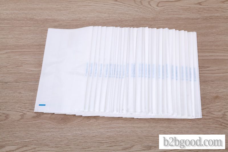 PE Po/PE flat pocket water bag wholesale customizable