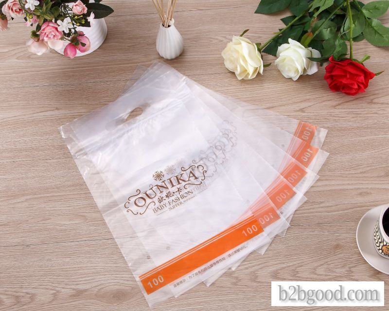 Polythene plastic bag stick bone bag zipper bag wholesale can be customized