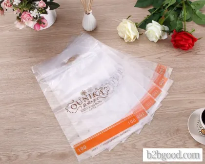 Polythene plastic bag stick bone bag zipper bag wholesale can be customized