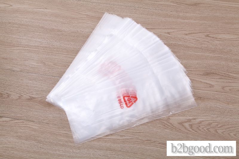 Plastic bags PE flat mouth plastic bags wholesale customized