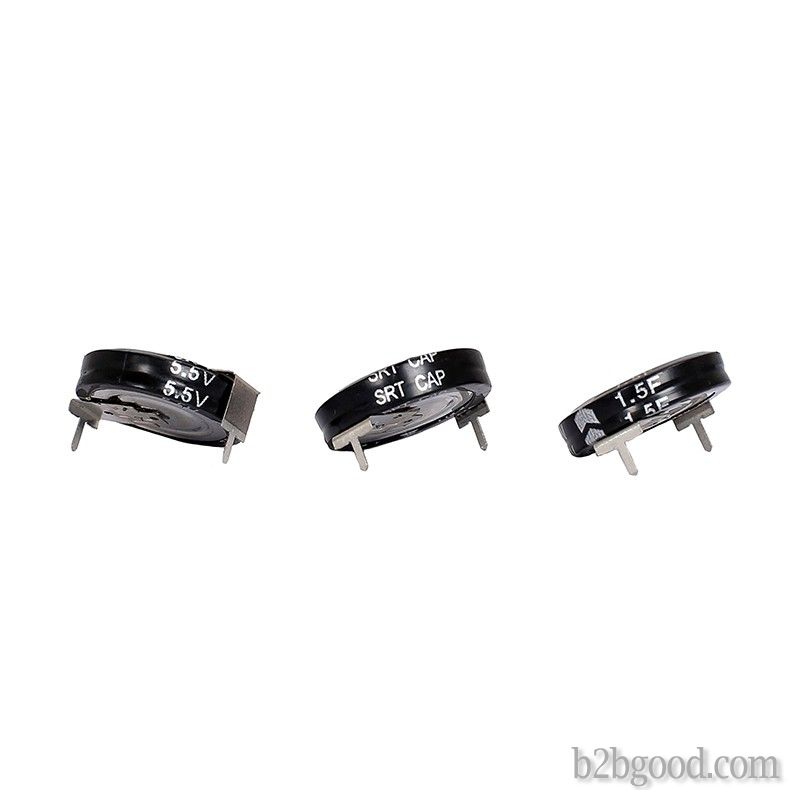 Верхний конденсатор типа 5,5V 1,5F V / 5,5V 1,5F H с низким внутренним сопротивлением, с низкой утечкой