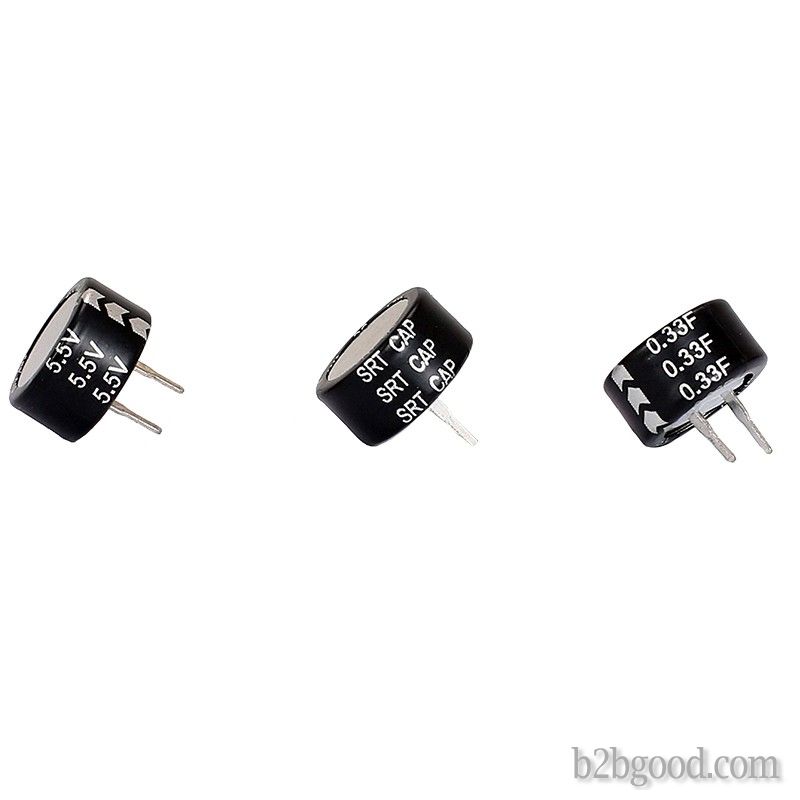 Низкое внутреннее сопротивление типа 5,5V 0,33F C при низкой утечке в настоящее время 8 000 единиц