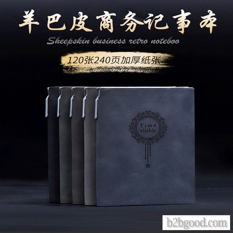 "Handerson A5" "Owchensken Notebook" набросила креативную канцелярскую книгу PU "мягкая кожа" с густой деловой нотой