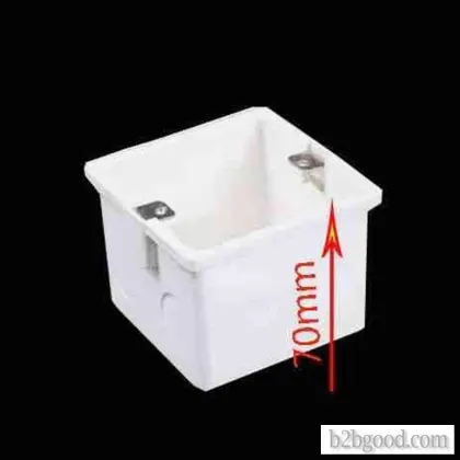 Заводы-изготовители скрытых патрубков электропроводки Giangshan PVC Governing box 86X70