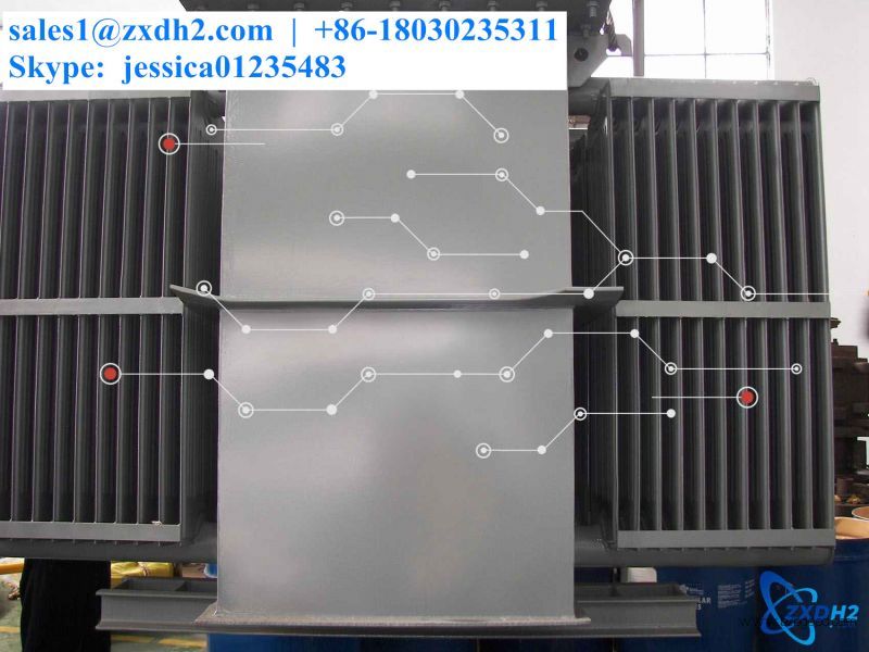 Manufacture of hydrogen production equipment by electrolysis of industrial water