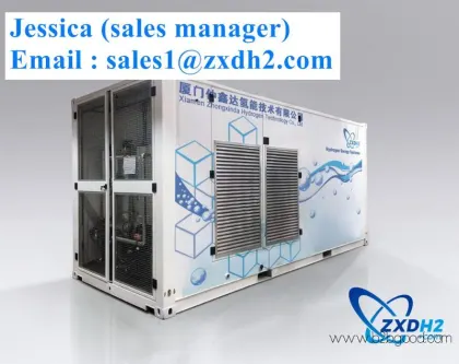 hydrogen electrolyser with maximum capacity / ten cubic meter