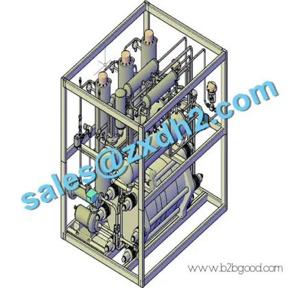 Hydrogen fuel cell backup/emergency power source hydrogen refueling System