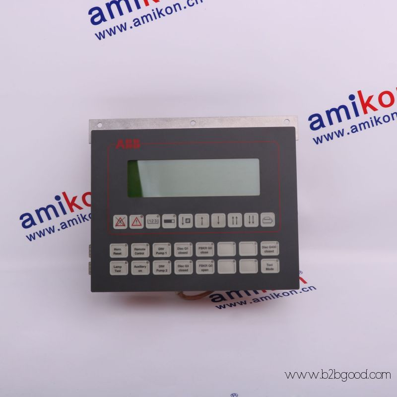 ABB 3BUR001454R1 DI814 16 气道数字输入模块 24VDC