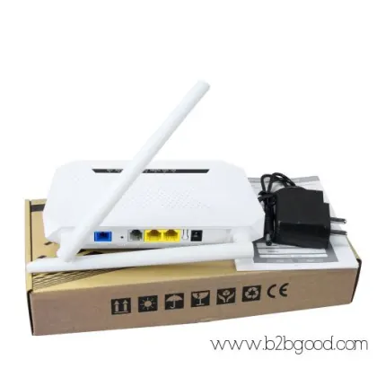 FTTH光纤网络路由器1GE+1FE+WIFI+1端口双Pon端口XPON GEPON EPON GPON ONU