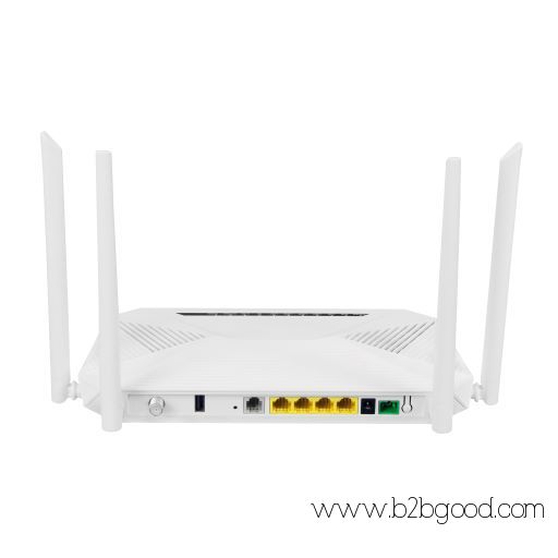 FTTH PON解决方案2.4G和5G 4GE+4WIFI+1端口+1USB+1CATV双频AC GPON XPON ONU