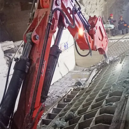 YZH Pedestal Rock Breaker Boom Systems
