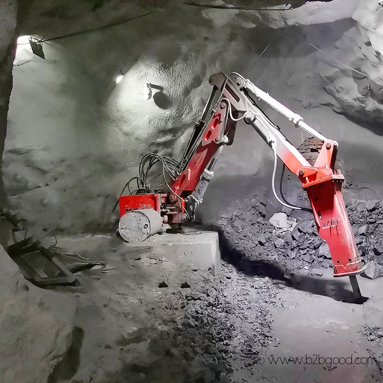 Fixed Type Pedestal Rockbreaker Boom Systems