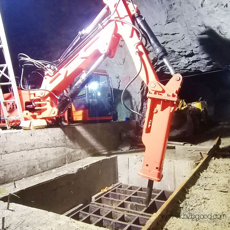 Stationary Rockbreaker Boom Systems