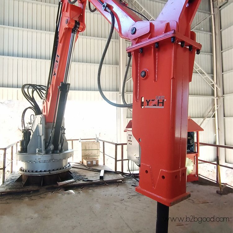 Stationary Rockbreaker Booms