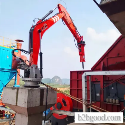 Yuanzhengxing Material Inlet Crushing Mechanical Arm