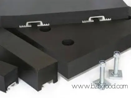 steel Backed Rubber Wear Liners
