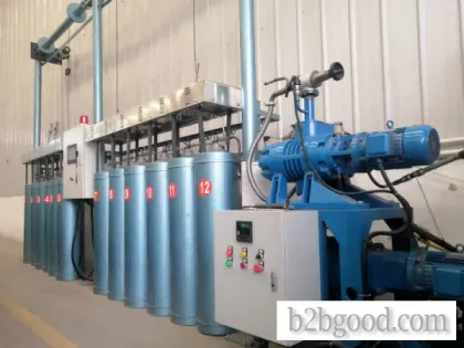 supply standard gas bottle automatic drying equipment: 40-liter steel bottle automatic drying equipm