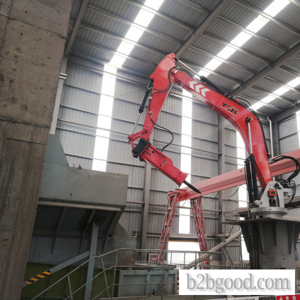 Rockbreaker Boom System Was Successfully Delivered To The Aggregate Plant