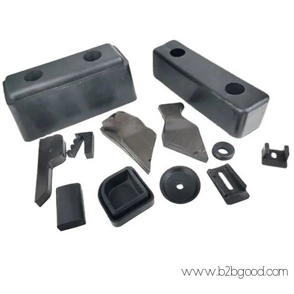 Black Molded Industrial Rubber Components, Packaging Type: Box