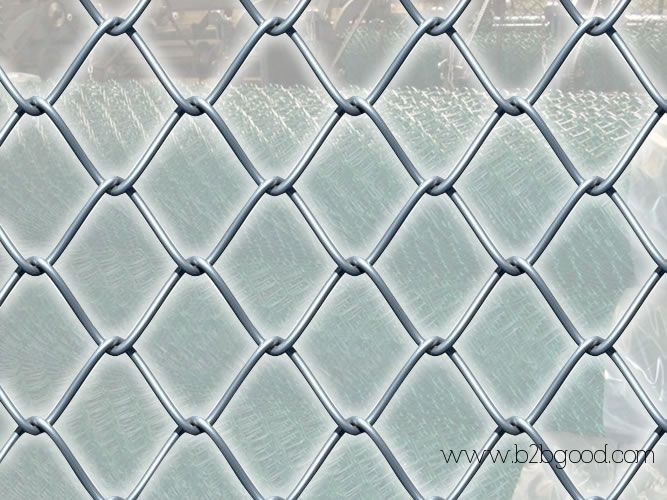 Galv. and PVC Coated Galvanized Chain Link Fence
