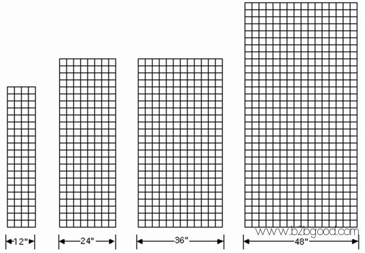 Welded Mesh Gridwall Panel