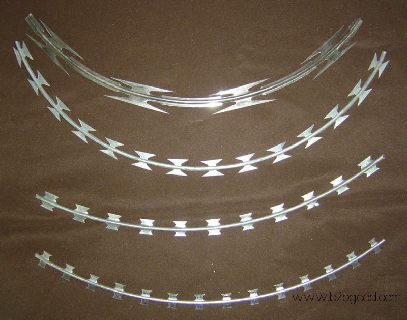 Razor Wire, Flat Wrap, Welded Razor Mesh and Concertina