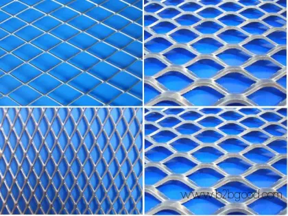 Expanded Metal Mesh Grid