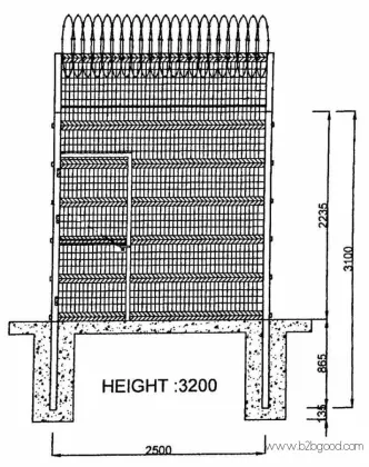 HIGH SECURITY FENCE