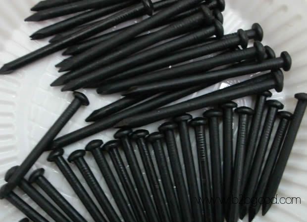 Black Steel Concrete Nails