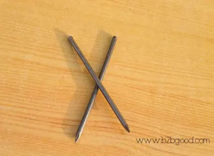 Galvanized Concrete Nails with No Head
