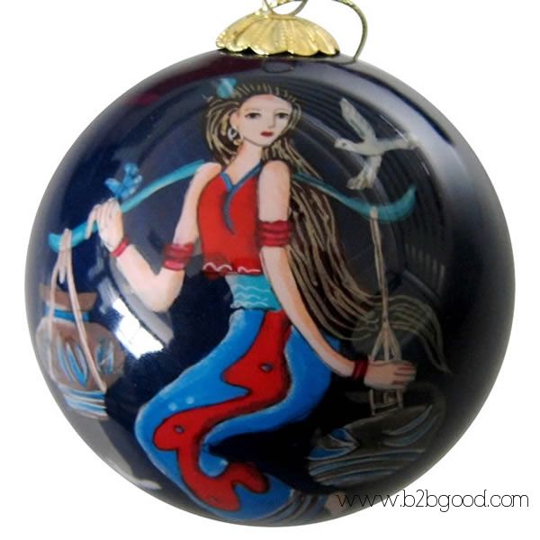 China Inside Painted Glass Christmas Balls