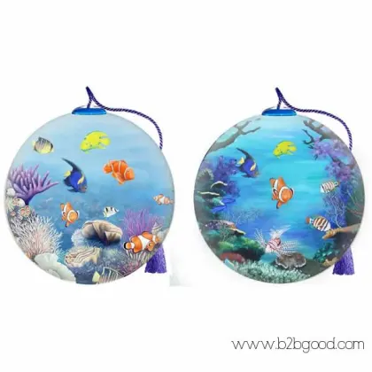 Custom Design Logo Promotional Christmas Ornaments, Customized Logo Ornaments Ball