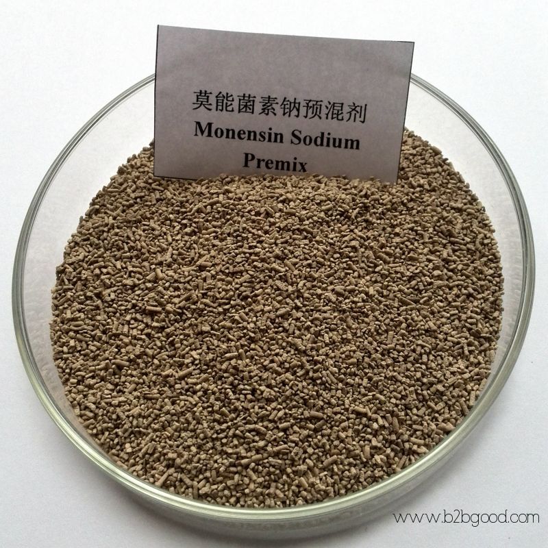 Pharmaceutical Chemical Feed Additives Monensin Sodium 40% Granule