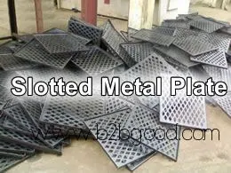 Slotted Metal Plate