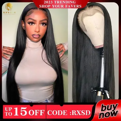 Straight 13x4 HD lace Frontal Glueless Wigs