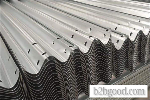 Galvanised Highway Triple Guardrail